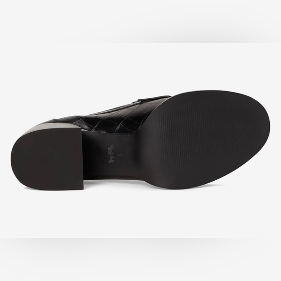 COACH Natalie Embossed Croc Loafer - Picture 3 of 5
